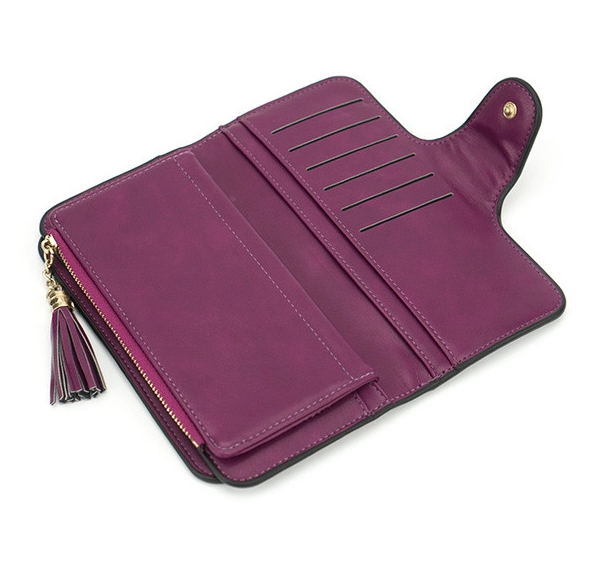 Кошелек Baellerry N2341 (Фиолетовый) 5453 Одесса - изображение 8