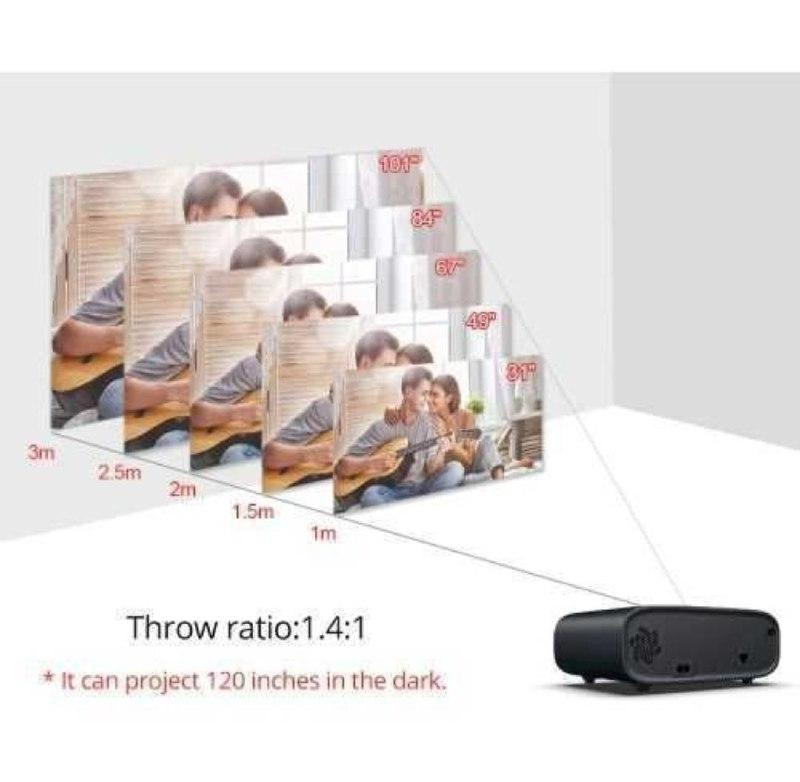 HD LED проектор Everycom M7 Plus Sync Version Новые Киев - изображение 7