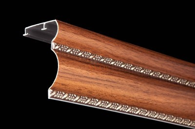 Алюминиевый карниз БР-24 дуб золотой 3.0 Бровары - изображение 1