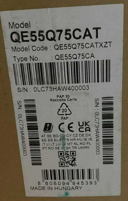 Телевізор Безрамний: 55" (2023) 120 Гц. 4K QLED Smart Samsung 55Q70C. Київ - фото 6