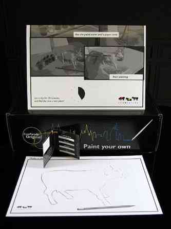 Коллекционная статуэтка корова Paint Your Cow Ровно