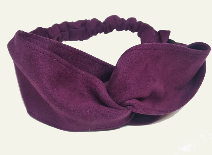 Повязка на голову женская фиолетовая Киев - изображение 1