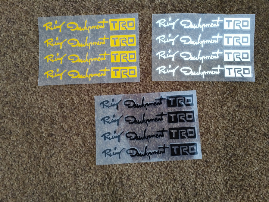 Наклейка на ручки, диски, дзеркала 13.2 см Київ - фото 8