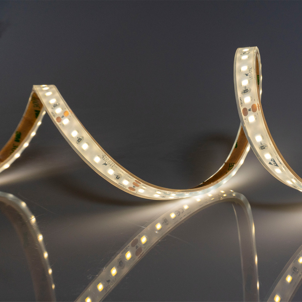 LED-STIL Світлодіодна стрічка 4000K 9,6 Вт/м 2835 120 діодів IP68 24 Вольти 850 lm Київ - фото 3