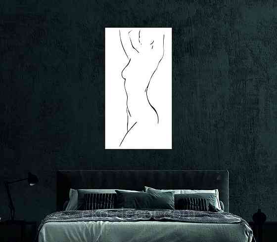 Декоративне настінне Панно «Силует жінки», Декор на стіну Київ