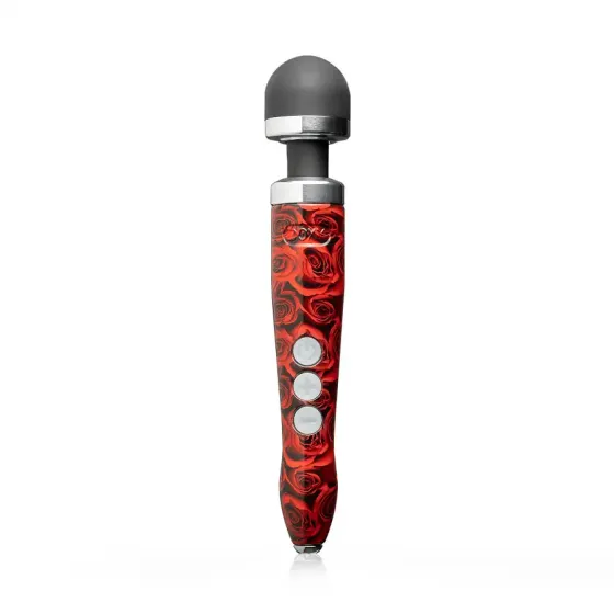 Вібромасажер DOXY Die Cast 3R - ROSE PATTERN, дуже потужний, перезаряджуваний, металевий корпус Львов