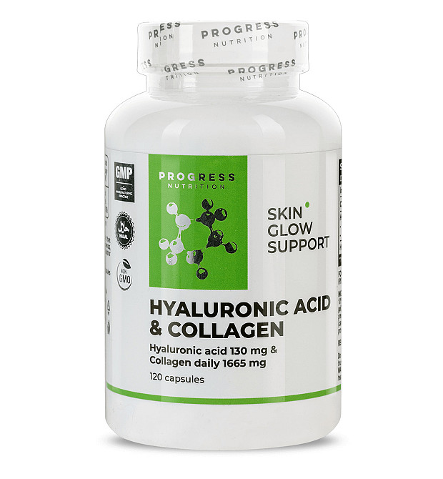 Hyaluronic Acid &amp; Collagen (120 caps) Луцк - изображение 1