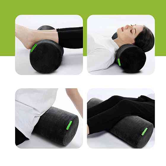 Подушка-валик Comfort Trip PMF 005 450x150 чорний Дніпро