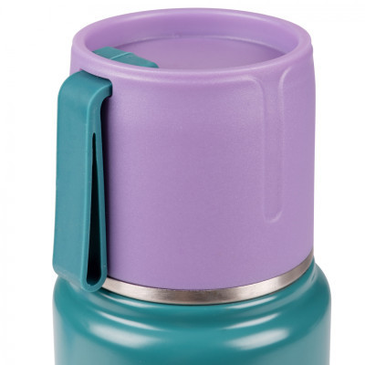 Поїльник-непроливайка Yes Термос Fusion з чашкою, 500 мл, зелений (708210) Вінниця - фото 5