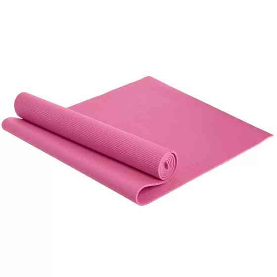 Килимок для йоги та фітнесу Power System PS-4014 PVC Fitness Yoga Mat Pink (173x61x0.6) Кам'янське