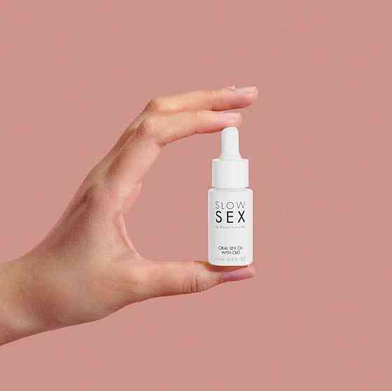 Масло для орального секса Bijoux Indiscrets Slow Sex Oral Sex Oil CBD (15 мл) Sex Aura Киев