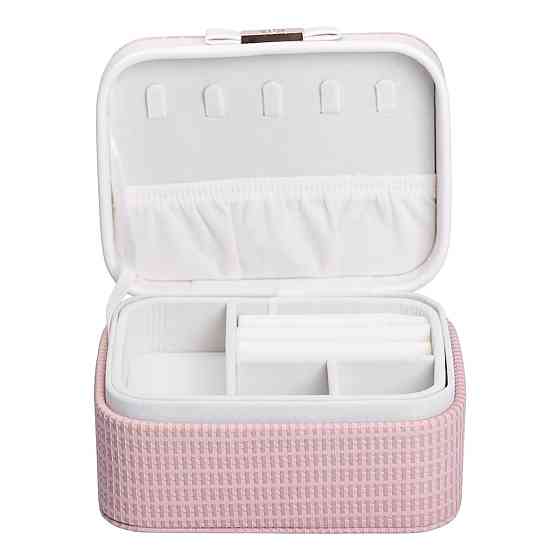 Скринька для прикрас з еко шкіри 15.5×11.5×8.5 ​​органайзер для ювелірних виробів HP-5-37P Коломия