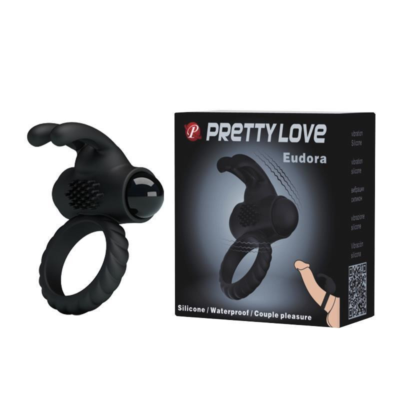 Віброкільце PRETTY LOVE EUDORA vibration Sex Aura Київ - фото 4