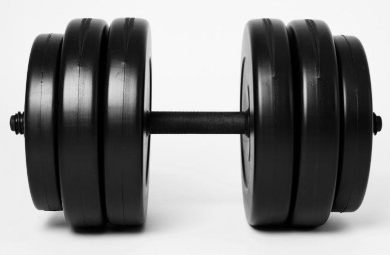 Гантелі 2 х 21 кг розбірні складальні для дому домашні Київ - фото 2