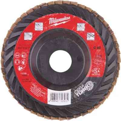 Круг зачистний Milwaukee пелюстковий CERA TURBO SLC50/125, зерно 80, 125мм (4932472233) Вінниця