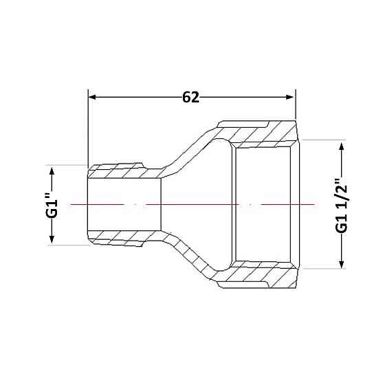 Переход чугунный 1