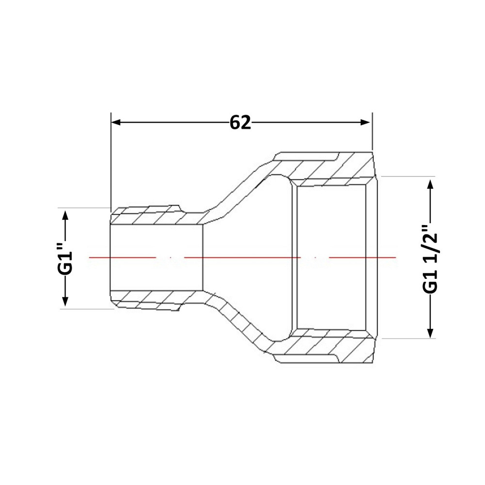 Переход чугунный 1