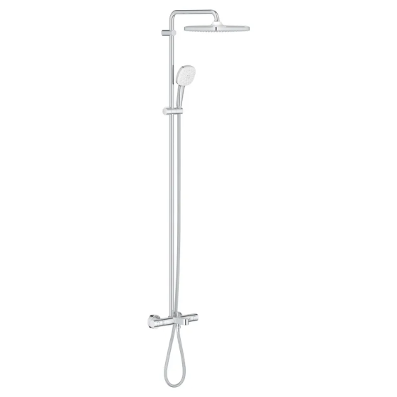 Душова система настінного монтажу з термостатом для ванни Grohe Tempesta System 250 Cube   ( 26691001 ) 28397 Харків