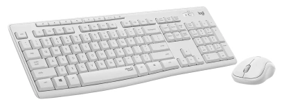 IT набір Logitech MK295 Silent Wireless Combo, US, Off-White (920-009824) (6836270) Київ - фото 2