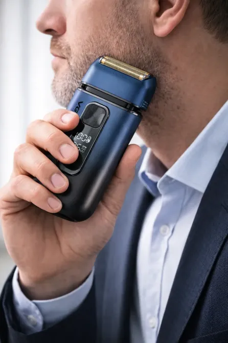 Электробритва VGR V-362 шейвер, двойное лезвие, IPX6, LED дисплей Коломыя - изображение 1