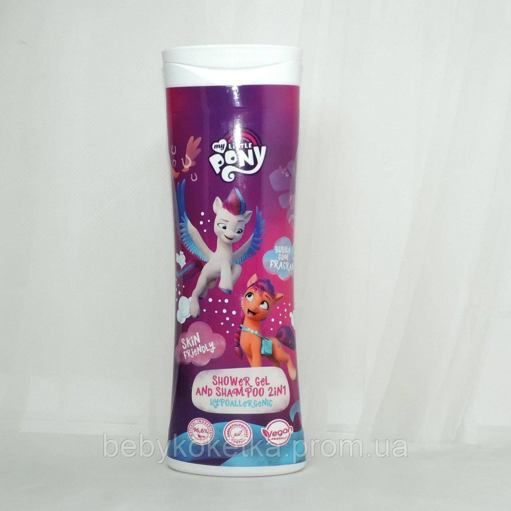 Дитячий шампунь та гель для душу 2в 1 My Little Pony Жувальна гумка Львів - фото 1