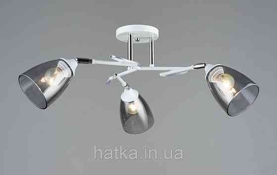 Люстра стельова Sirius B A4091/3 WT+CH з поворотнім механізмом Київ