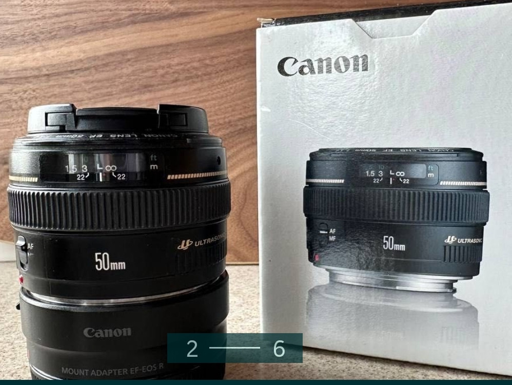 Фотоаппарат: Canon EF 50mm.1.4 Харьков - изображение 2