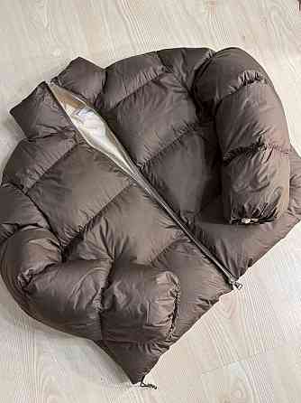 Куртка женская Fashion 3095 короткая пуффер воротник стойка коричневая, коричневый, L Киев