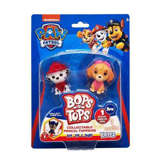 Набір колекційних фігурок-топерів Щенячий патруль Sambro PWP20-3980-KV-FO-2 серії "Bop n Tops" Вінниця