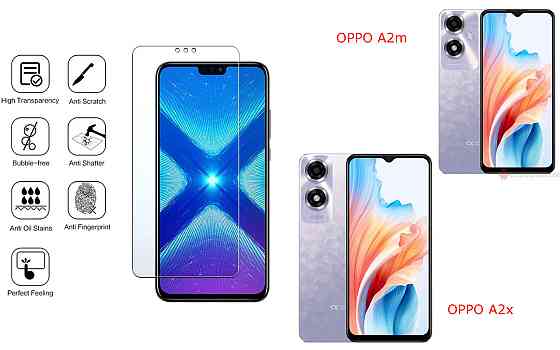 Защитное стекло NeoGlass для OPPO A2m, OPPO A2x – ультрапрозрачное и устойчивое Киев