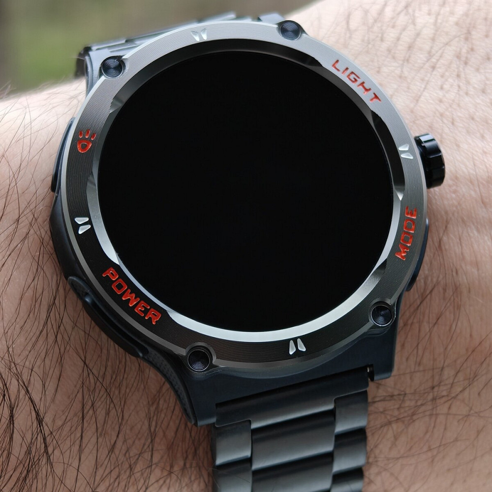 Умные смарт часы Smart Advanture Steel Black з компасом (2 ремешка) Киев - изображение 19