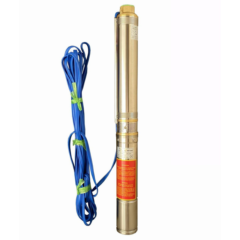 Насос свердловинний із підвищеною вуст-тью до піску OPTIMA 3,5SDm2/9 0,37 кВт 50 м + пульт + кабель 15 м NEW Київ - фото 1