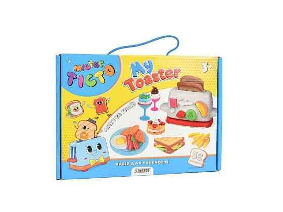 Набор для творчества Мистер тесто My Toaster на украинском языке 41023 ТМ STRATEG Киев