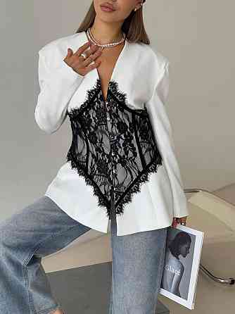 Жіночий піджак з мереживним гіпюром Одеса