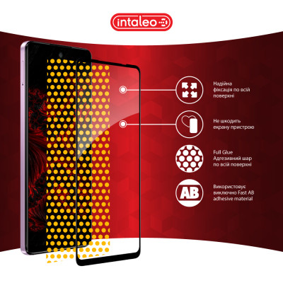 Скло захисне Intaleo Full Glue MOTO E14 Black (1283126597718) Вінниця - фото 7