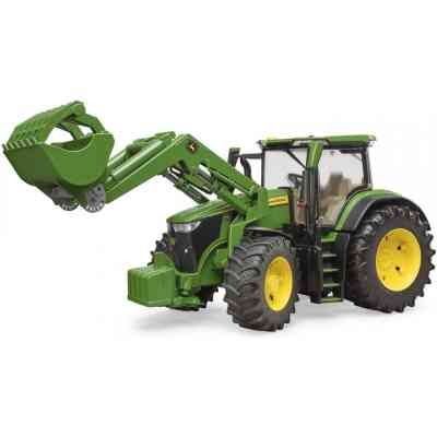 Спецтехника Bruder трактор John Deere 7R 350 с погрузчиком (03151) Винница