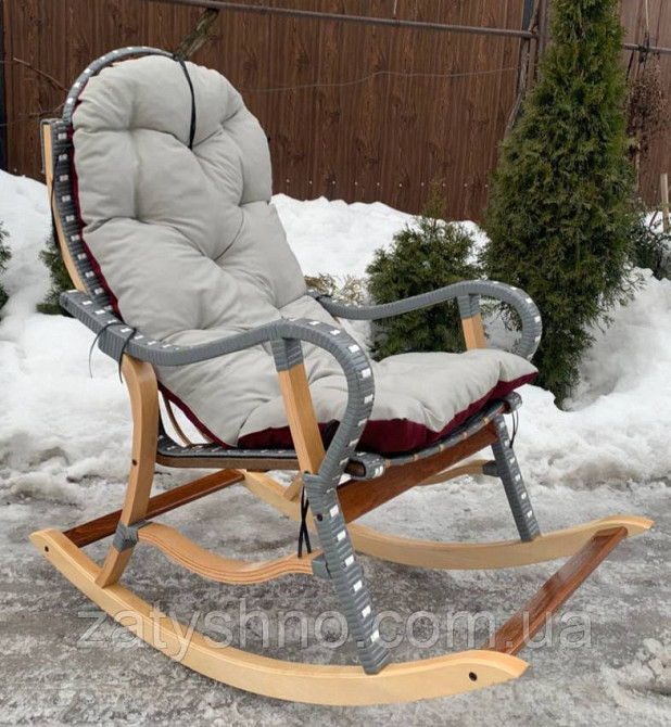 Кресло - качалка с накидкой Киев - изображение 6