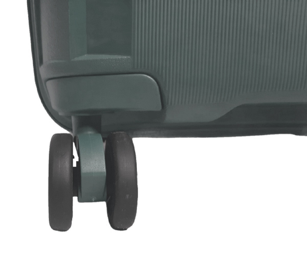 Валіза пластикова AIRTEX 245 середня 67 см сіро-синя Київ - фото 7