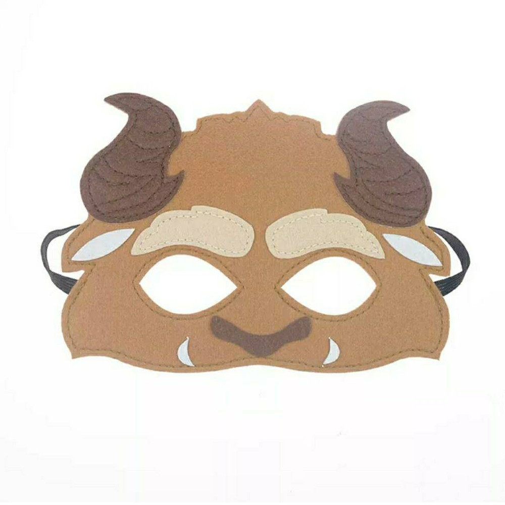 Детская маска Бык one size коричневый Киев - изображение 1