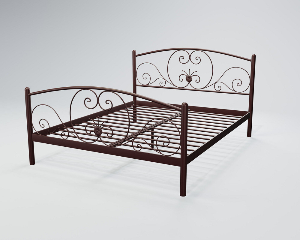 Двоспальне металеве ліжко Німфея від ТМ Теnero Харків - фото 5