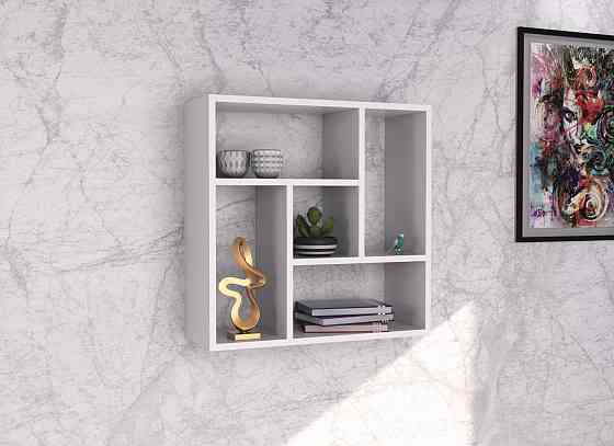 Полка навесная П-3, Белый, 610/230/610 Львов