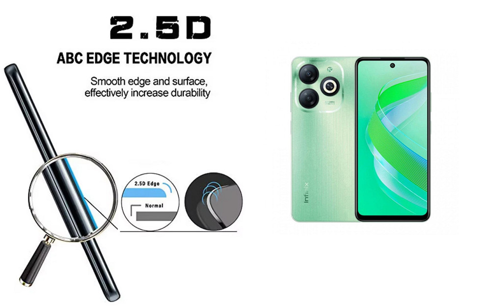 Защитное стекло ArmorGlass для Infinix Smart 8, Smart 8 HD, Smart 8 Plus – устойчивое к царапинам и ударам Киев - изображение 2
