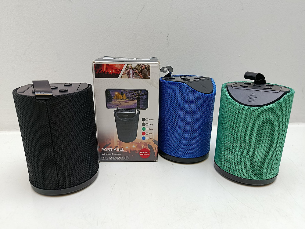 Портативна безпровідна колонка з підставкою для смартфона Speaker MINI-311 Луцк - изображение 1