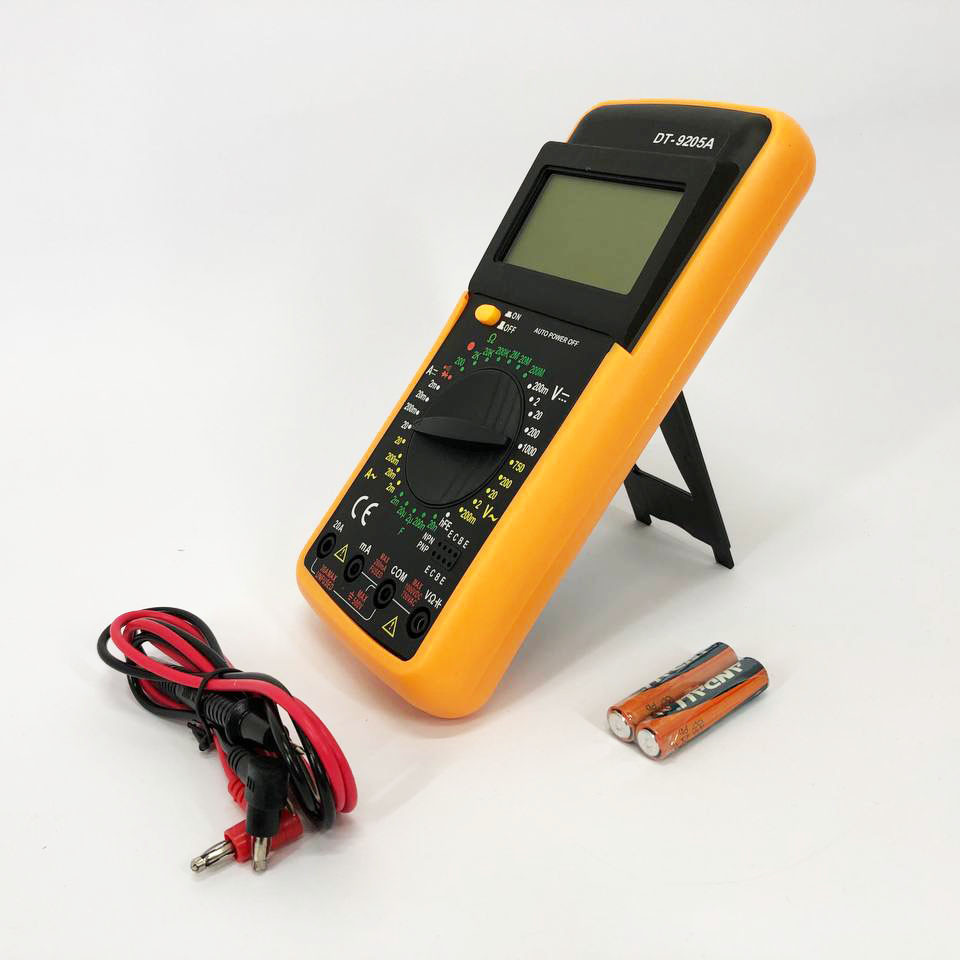 Хороший мультиметр для дома Digital Multimeter DT9205A, Точный тестер напряжения, Мультиметр бытовой LB-59 Львов - изображение 12