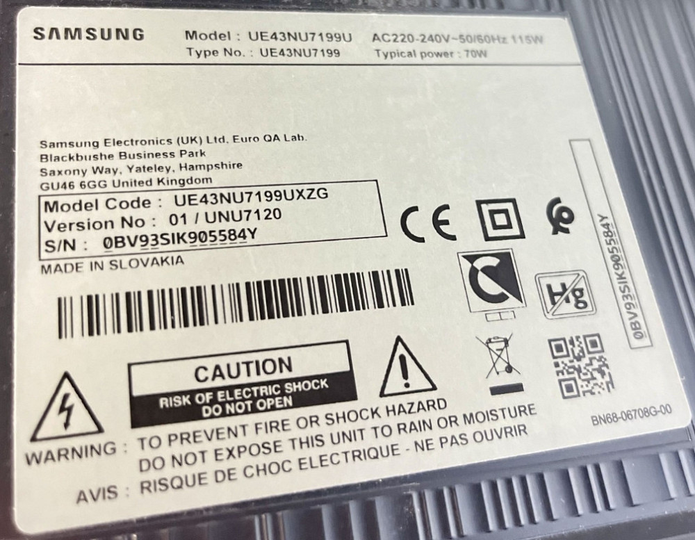 Телевизор Samsung 4K, Ultra HD, Smart TV, Wi-Fi Киев - изображение 1