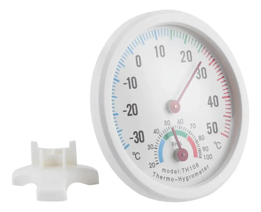 Термометр-гігрометр TH108 настінний, -30 ~ +50 °C Київ - фото 1