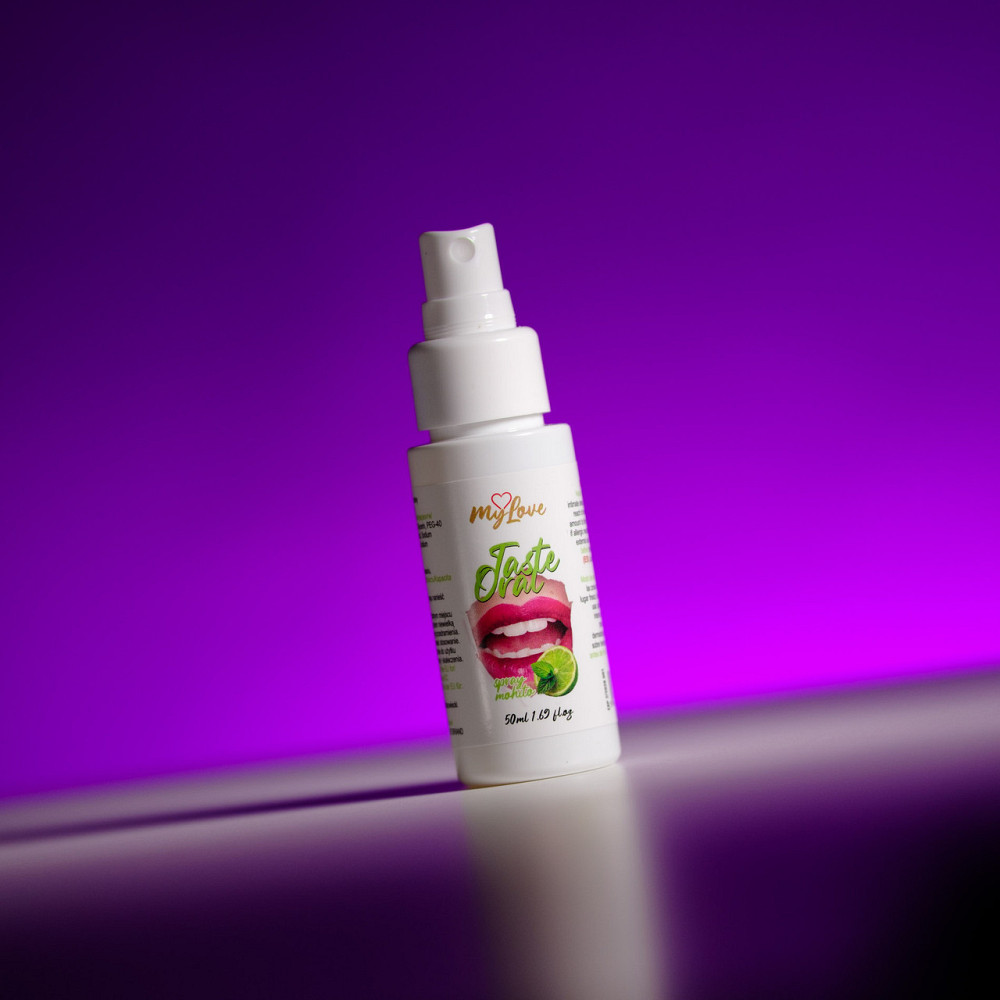 Спрей для ротової порожнини MyLove Taste Oral Spray mojito 50 ml Sex Aura Київ - фото 2