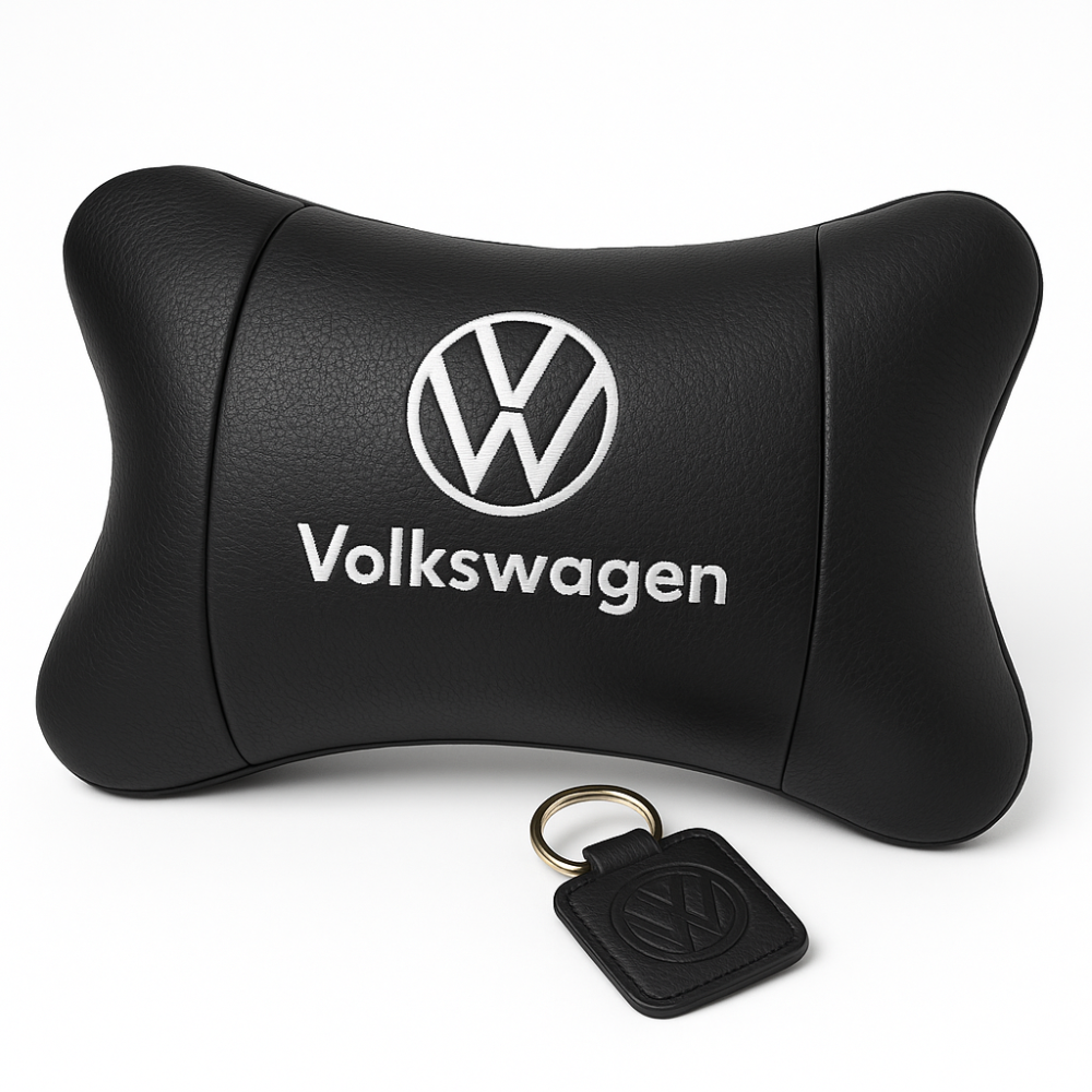 Подушка підголівник метелик Volkswagen 1шт, Подушка на авто сидіння, Подушки під голову в машину OB-82 Львів - фото 11