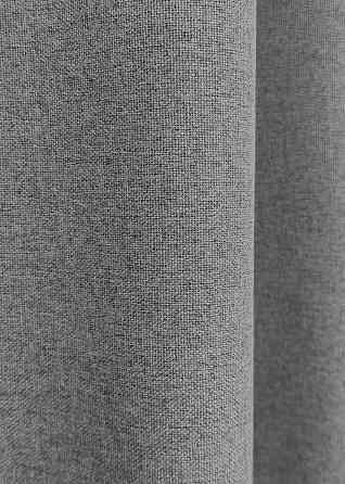 Премиум шторная ткань blackout 100%, двусторонняя, коллекция «ASHEN NIGHT» цвет серый 1851ш Киев