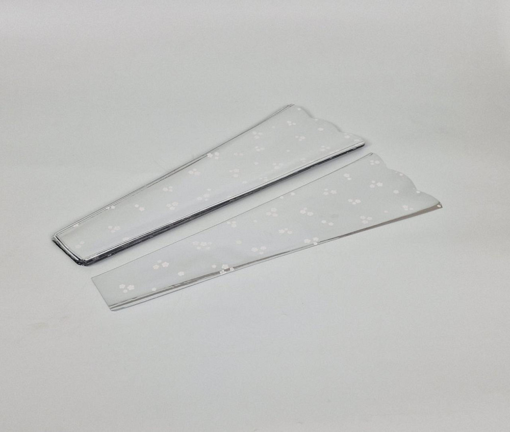 Конусная упаковка под цветы h50/ 6низ/15верх металл (100 шт)  узор90 (3) (100 шт) Харьков - изображение 1